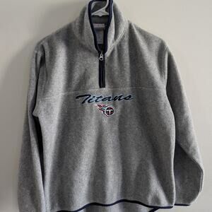 TENESSEE TITANS L SM NFL APPAREL Pull over fleece Titans jacket